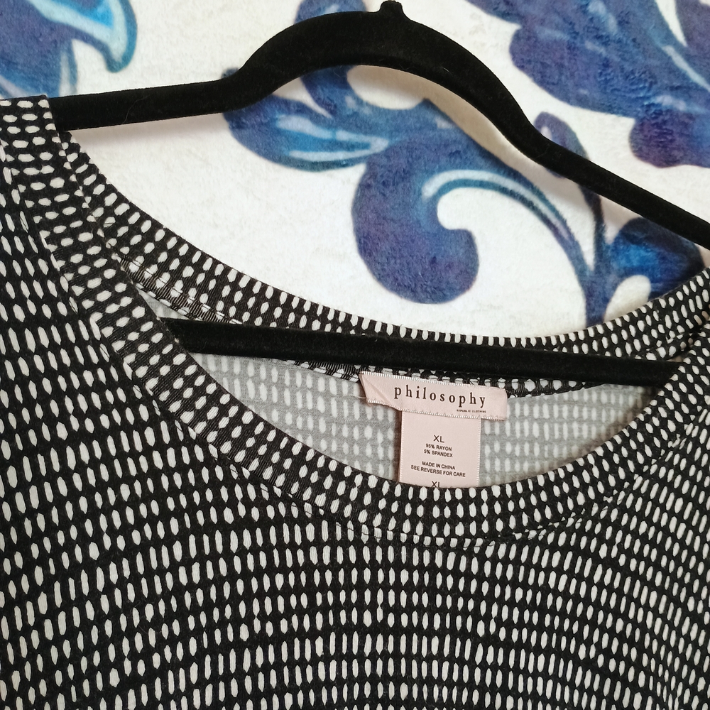 Pretty Philosophy Black And White Checked Dress, Business Casual